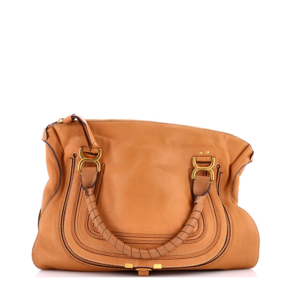 Chloe Large Marcie Shoulder Bag Leather